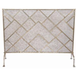 CHAMPAGNE FIREPLACE SCREEN