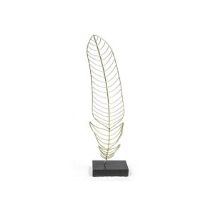 FEATHER SCULPTURE GOLD